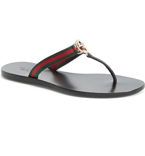 gucci flip flops cheap womens|gucci flip flops nordstrom.